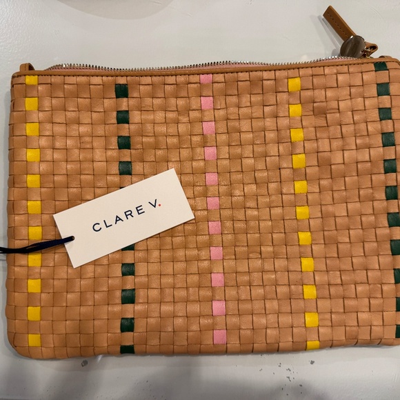 Clare V Flat clutch w/tabs - Picture 4 of 4